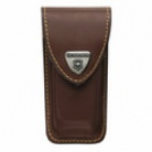 Victorinox Чехол кожаный с застежкой Velkro, коричневый 4.0538