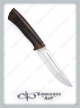 Нож "Бекас". Рукоять кожа. АиР