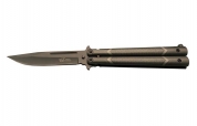 Нож балисонг S413T Viking с титановым покрытием