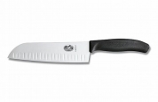 Кухонный нож Victorinox Santoku 6.8523.17 с рифленым лезвием
