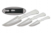 Ножи метательные M014-3 "Дятел", набор из 3-х ножей Мастер К.