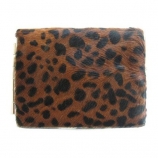 Портсигар, кожа "леопард"