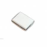 Портсигар, кожа белая