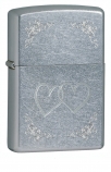 ZIPPO 24016 HEART TO HEART (От сердца к сердцу) - 